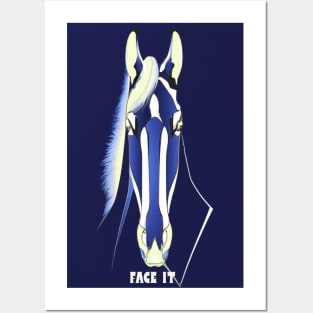 Horse Face Posters and Art